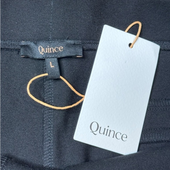 Quince Ultra-Stretch Ponte Straight Leg Pant size L NWT - Picture 5 of 12